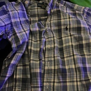 Ralph Lauren boys button down size 10-12